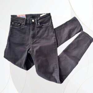 Acne Studios Bla Konst Peg Jeans Black